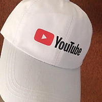 Mũ lưỡi trai in logo youtube có 2 màu nón đen trắng