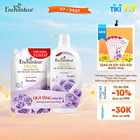 Sữa tắm nước hoa dưỡng da Enchanteur Sensation 900gr - tặng túi sữa tắm 450gr SMP 2021