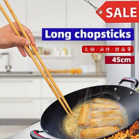 Đũa Tre Dài 45cm Dễ Sử Dụng Cho Nhà Bếp