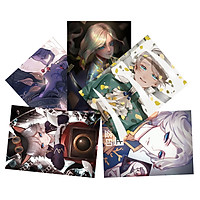SET 3 Tranh Poster Identity V A4 21cmx30cm nhóm và nhân vật