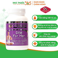 Viên Uống Olympian Labs Dim For Her Hỗ Trợ Cân Bằng Nội Tiết Tố Nữ - Hộp 30 Viên