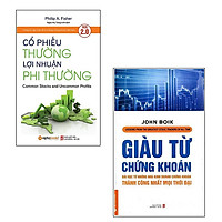 Bộ 2 cuốn sách về đầu tư chứng khoán: Cổ Phiếu Thường Lợi Nhuận Phi Thường – Giàu Từ Chứn