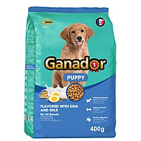 Thức ăn cho chó con Ganador vị Trứng và Sữa - Egg and Milk 400 gr