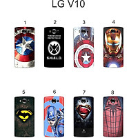 Ốp lưng cho LG V10 dẻo in hình Siêu Anh Hùng