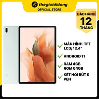 Máy Tính Bảng Samsung Galaxy Tab S7 FE WIFI T733 (4GB/64GB) - ĐÃ KÍCH HOẠT BẢO HÀNH ĐIỆN TỬ - Hàng Chính Hãng