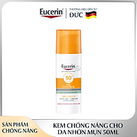 Kem Chống Nắng Eucerin Sun Gel-Cream Dry Touch Oil Control SPF50+ Cho Da Nhờn & Mụn  50ml