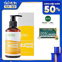 Gel Vệ Sinh Phụ Nữ Giảm Viêm Ngứa X2 Nano Nghệ Cocayhoala 150ml