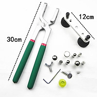 Co Metal Car Dents Seamless Repairing Crimping Clip Non-slip Grip Anti-rust Clamping Pliers Maintenance Tools