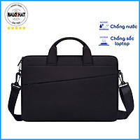 Túi chống sốc Laptop Macbook nhiều ngăn , cặp đựng laptop 15.6, 14.1, 13.3 inch có tay xách và quai mang