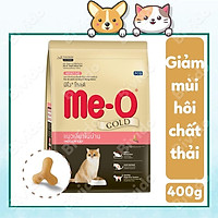 Thức ăn cho mèo Me-O Gold Indoor chống búi lông, giảm mùi phân túi 400g - Bivido