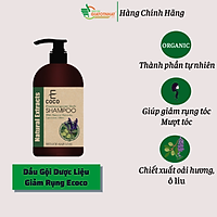 Dầu gội dược liệu sạch hỗ trợ điều trị rụng tóc Ecoco với chiết xuất oải hương, ô liu