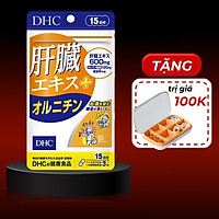 Viên Uống Bổ Gan DHC Liver Essence + Ornithine - Tặng Kèm Hộp Chia Thuốc