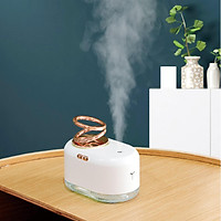 300ml Water Tank Cool Mist Humidifier Diffuser for Baby Home Bedroom Office Whisper-Quiet 2 Working Mist Mode, 7 Color LED Night Light,