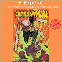 Sách - Chainsaw Man, Vol. 1 by Tatsuki Fujimoto (US edition, paperback)