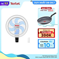 Quạt treo Tefal TURBO SILENCE - VH677990 - Trắng + Điều khiển từ xa + Sức gió mạnh tiếng gió êm - Hàng chính hãng