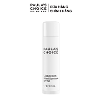 Dưỡng môi mềm mịn chống nắng Paula's Choice LipScreen Broad Spectrum SPF 50 4.4g Mã: 2560