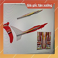 Tem rời dành cho wave blade 110 dán xe đỏ