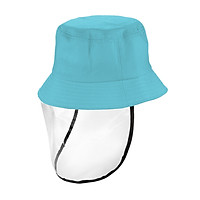Kids Hat with Transparent Anti-dust Cover Hats Anti Sun Dustproof Outdoor Hats for Children Boys Girls Toddlers Baby