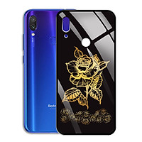 Ốp Lưng Mạ Màu Vàng Ánh Kim cho điện thoại Xiaomi Redmi Note 7 Pro - 0371 8008 ROSE11 - Hàng Chính Hãng