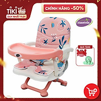 Ghế Ăn Dặm Du Lịch Điều Chỉnh Độ Cao Có Nệm Mastela 1013