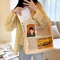Túi tote túi vải tote phong cách vintage mẫu mới nhất 2020-2021