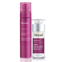 Set Murad Invisiblur Perfecting Shield Broad Spectrum SPF 30 PA +++ TẶNG Phun sương sinh học đa chức năng Murad Prebiotic 3-In-1 MultiMist