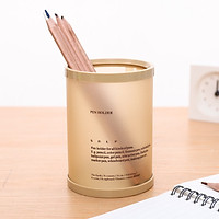 Cylindrical Pen Holder Multi-Function Pen Holder Office Storage Box