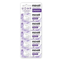 Vỉ 5 Viên Pin Maxell CR2032 / CR2025 / CR2016 / CR1632 / CR1620 / CR1616 / CR1220 Maxell Lithium 3V - Made In Japan