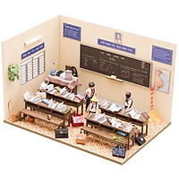 Mô Hình DIY Gỗ Thế Giới Tí Hon Sài Gòn Thu Nhỏ - Ký Ức Tuổi Học Trò - HT01