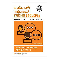 Sách - Phản hồi hiệu quả trong 20 phút (Tái bản 2018)