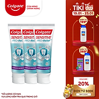 Bộ 3 Kem đánh răng Colgate Sensitive ngăn ê buốt và bảo vệ toàn diện 110g/tuýp
