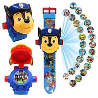 Đồng hồ điện tử chiếu 24 hình 3D chó cứu hộ Paw Patrol