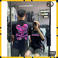 Áo phông in hình tay lỡ mẫu bad habit cracker hàng xưởng may unisex