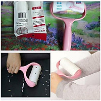 Cây lăn bụi kèm tặng 2 cuộn giấy lăn.