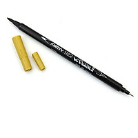 Bút lông hai đầu màu nước Marvy LePlume II 1122 - Brush/ Extra fine tip - Celery (92)