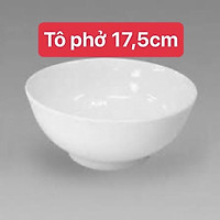 Tô sứ phở 7inch 17,5cm tô loe 8inch 20cm dùng trong nhà hàng khách sạn