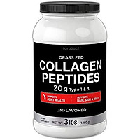Collagen Powder (48 oz) | Collagen Peptides | Grass Fed, Paleo and Keto Friendly | Unflavored | Non-GMO, Gluten Free | Protein Packed Hydrolyzed Collagen Supplement by Horbaach