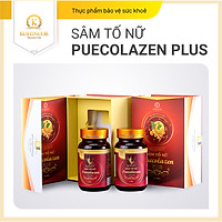 Viên uống đẹp da Sâm Tố Nữ Puecolazen Plus - Cân bằng nội tiết tố nữ/Ngăn lão hoá/Cải thiện sinh lý nữ/Đẹp da, mờ thâm nám