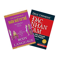 Combo Cuốn Sách Hoàn Hảo Về Ngôn Ngữ Cơ Thể – Body Language + Đắc Nhân Tâm – khổ lớn (2 c