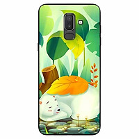 Ốp lưng dành cho Samsung J8 2018 mẫu Gấu Ngủ Đông