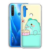 Ốp lưng điện thoại Realme 5 - 01233 7872 DINOSAURS03 - Silicon dẻo - Hàng Chính Hãng