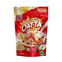 [Chỉ Giao HCM] - Big C - Ngũ cốc ăn sáng Oatta yến mạch trái cây 300g - 61215