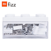 Xiaomi Youpin Fizz Blocks Boxed Long Tail Folder Clip Binder Clips Paper Clamps Office Clip Metal Badge Clip Stationery