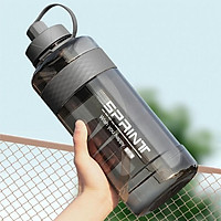 Bình Nước Thể Thao Bình Nước Tập GYM 1L Có Dây Đeo Quai Xách Ống Hút - Hàng chính hãng