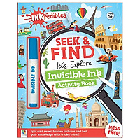Inkredibles Seek And Find: Let's Explore Invisible Ink Activity Book