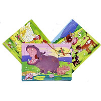 Combo 3 tranh xếp hình A4, 30 mảnh ghép (Nhiều mẫu). Tia Sáng Việt Nam. Đồ chơi trí tuệ cho bé từ 3 tuổi.