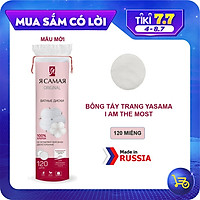 Bông tẩy trang I AM THE MOST Túi 120 miếng