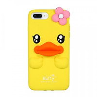 Ốp Lưng Silicon Cho iPhone 7Plus/8Plus Hình Con Vịt S5-Buffy