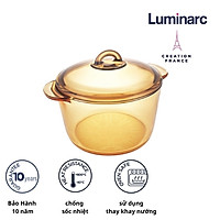 Nồi thủy tinh 3L Luminarc Amberline Granite (Bảo hành 10 năm)