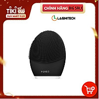 Máy rửa mặt Foreo LUNA 3 làm sạch bụi bẩn và cặn trang điểm chỉ trong 30s - Hàng Nhập Khẩu - Đen